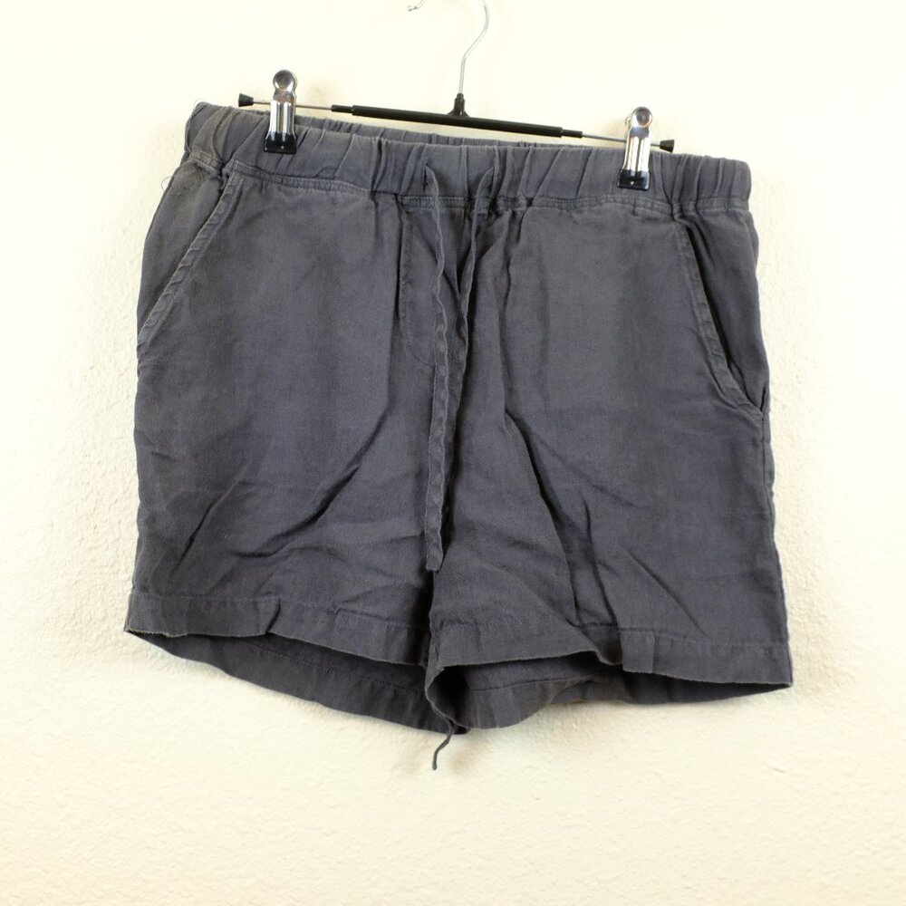 Parachute linen sleep lounge shorts size small charcoal black